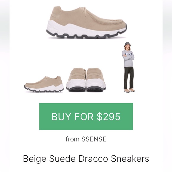 Opening Ceremony Desert Suede Dracco Wallaby Style Sneakers. MSRP $295 Size 8.5 - Picture 2 of 13